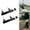 Metal Clip, variant on freneci Sock Garters Belt for Stockings Sock Clip with Double Metal Buckle for Men Women Black Clip