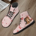 thumbnail image 3 of Wismoutput Dachshund Love Heart Printed Barefoot Shoes Gift for Girlfriend Wife Skin-Friendly Casual shoes Size 6-13.5, 3 of 7