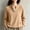 A314 Khaki, variant on Trikvn Women's Henley Shirts Long Sleeve Button Up Pullover Sweatshirts Mock Neck Casual Fall Tops with Pockets Slouchy Cozy Vintage Winter Fashion Clothes