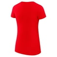 thumbnail image 3 of Women's G-III 4Her by Carl Banks  Red Montreal Canadiens Super-Slim Fit Lightweight Heart T-Shirt, 3 of 3