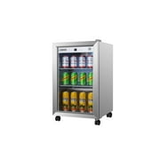 Equator 2.3cf Outdoor/Indoor Refrigerator IPX4 SS Builtin/FS 85 Cans Quiet 42dB