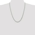 thumbnail image 2 of 14k White Gold 24 Inch 4.5mm Rope Chain Necklace Pendant Charm, 2 of 9