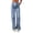 Light Blue, variant on Women's High Waisted Wide Leg Jeans, Retro Style Slimming Denim Pants with Cargo Pockets, Casual Loose Fit Stretch Jeans for Daily Wear, Comfortable Cotton Blend Vintage Inspired Jeans Dark Blue