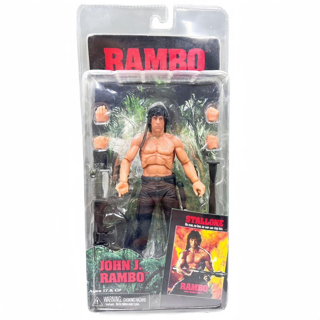 ムービー・マスターピース- John J RAMBO Movie Masterpiece John J. Rambo Action Figure (M65 Jacket