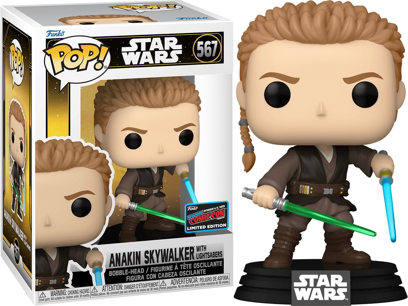 Funko Pop! アナキン・スカイウォーカー 567 限定版 Funko Pop! Star Wars: Episode II - Anakin Skywalker with