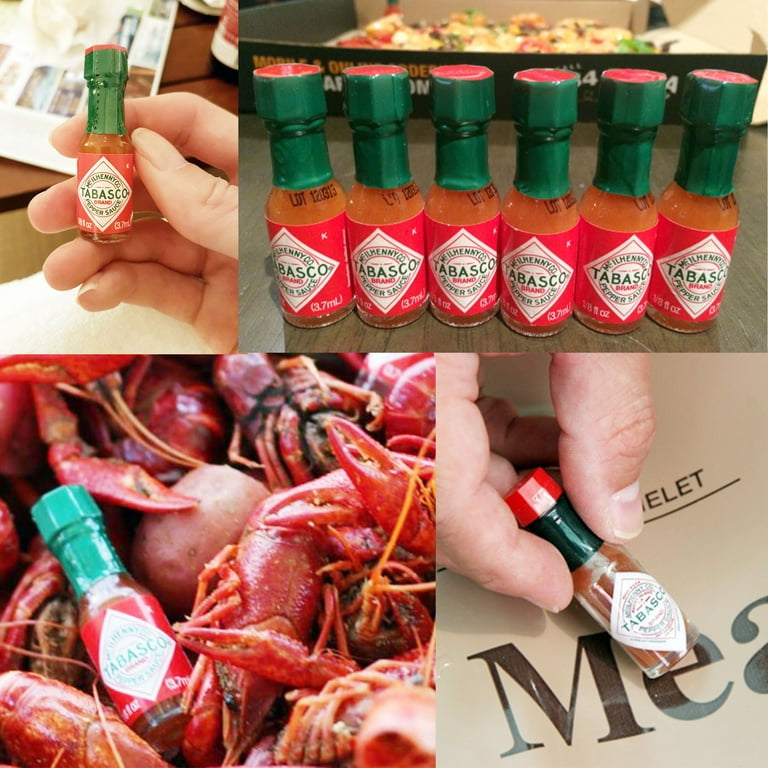 Hot Sauce Keychain With Real Mini Tabasco Sauce Bottle 