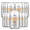 Cutwater Non-Alcoholic Ginger Beer 15 Pack - 12oz Cans - 110 Calories Fat-Free - Soda Mixer for Moscow Mule, Dark n Stormy