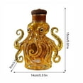 thumbnail image 3 of Unique Octopus Shaped Wine Bottle - High Borosilicate Glass for Stylish Home Decor and Gifting, 3 of 7