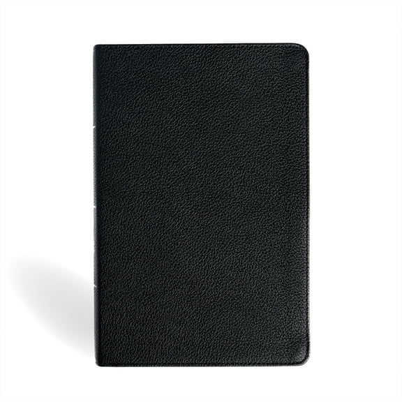 NASB Personal Size Giant Print Bible, Black Genuine Leather, Indexed, (Hardcover)