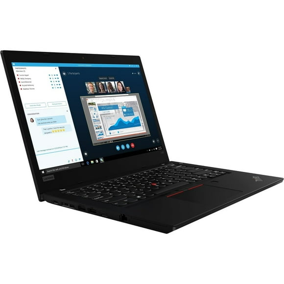 Refurbished (Good) - Lenovo ThinkPad L490 14" Laptop - Black (Intel i5-8365U / 16 GB RAM / 256 GB SSD / Windows 11 Pro)
