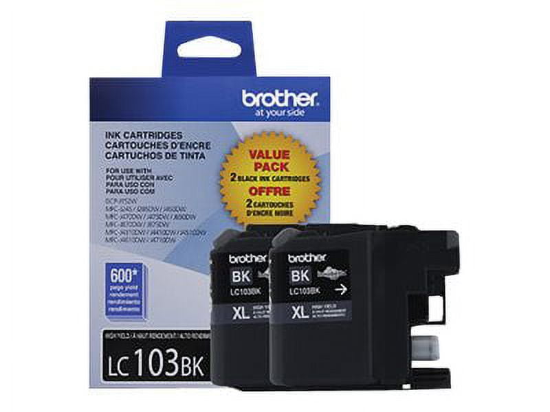 Brother Genuine LC1032PKS Innobella High-Yield Printer Ink, Black