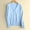 Sky Blue, variant on Odbmxy Women's Sweaters V-Neck Long Sleeve Womens Cardigan Sweaters Blue Solid Soft Button up Relaxed Fit Sweaters