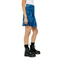 thumbnail image 5 of Free People Womens Tie-Dye Flirty Mini Skirt Navy 2, 5 of 7