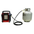 thumbnail image 4 of 12 ft Propane Hose Assembly with Swivel 1 in-20 Male Throwaway Cylinder Thread x Excess Flow Soft Nose P.O.L. with Handwheel, 4 of 4