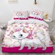 thumbnail image 3 of Disney-juego de ropa de cama de dibujos animados para niños y niñas, edredón de dibujos animados de Marie Cat, tamaño Queen y King, Kawaii, funda de almohada, regalo, 3 of 5