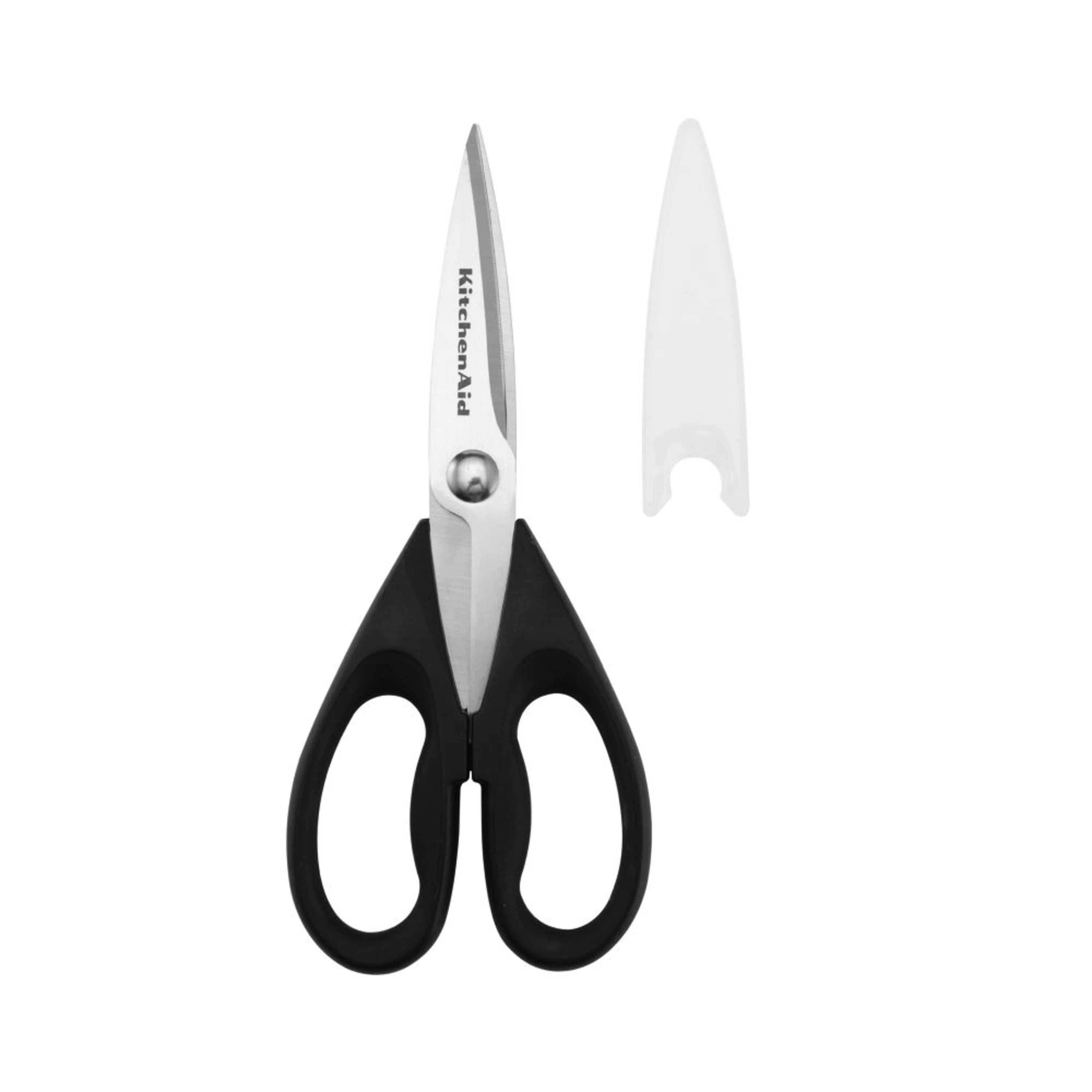 KitchenAid All Purpose Kitchen Shears with Protective Sheath for Everyday  use, Dishwasher Safe Stainless Steel Scissors with Comfort Grip, 8.72-Inch