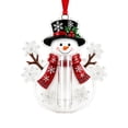 thumbnail image 3 of 2 Pcs Christmas Cash Gift Ornaments, Acrylic Money Holders for Tree Decor, Christmas Holder Ornaments, Festive Storage Hanging Charms, Money Holder Pendants, Decorative Gift‑Keeping Trinkets, 3 of 3