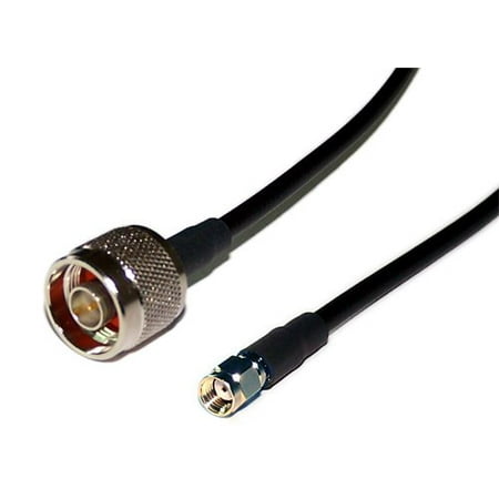 - Andrew Commscope CNT-240/LMR-240 - 802.11 Wireless Router WiFi Extension Cable - RP-SMA Male & N Male Connectors-(10 FT)