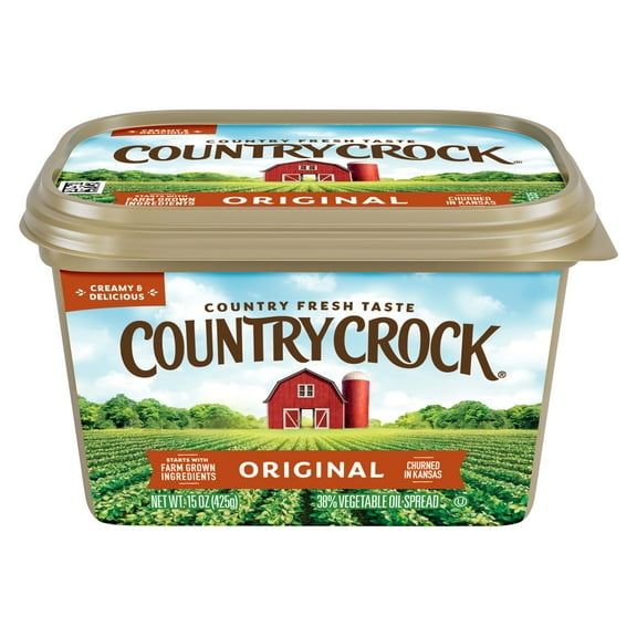 Country Crock Original Buttery Spread, 15 oz Tub (Refrigerated)