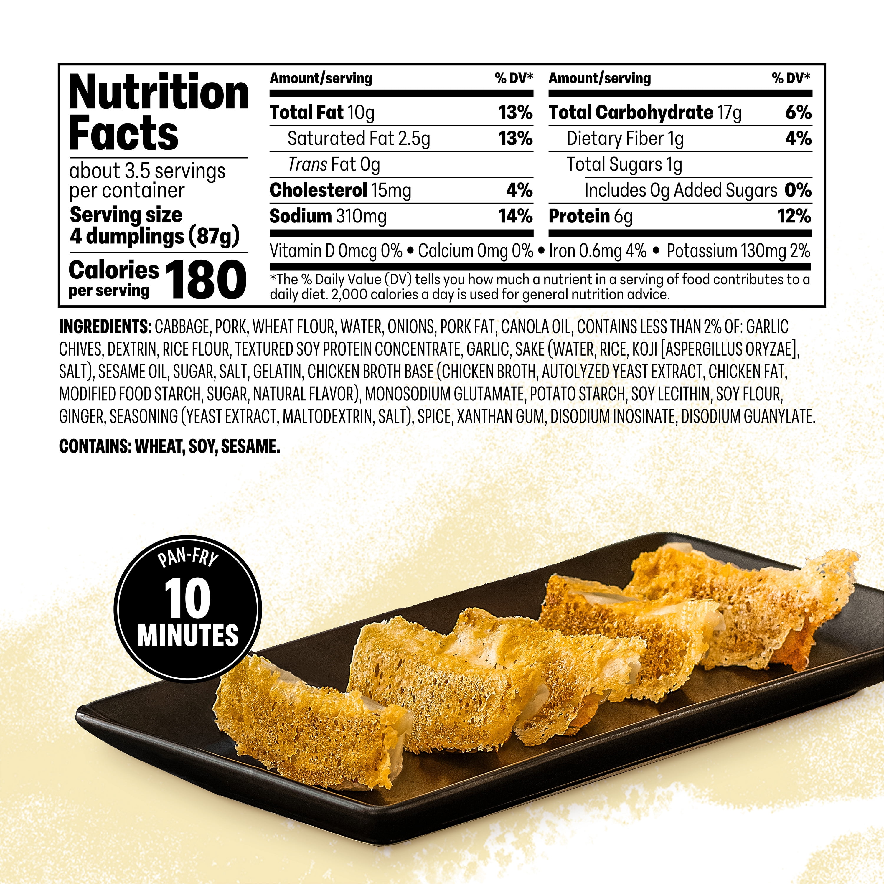 Ajinomoto Pork Hane Gyoza Dumplings, 10.71 oz