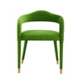 thumbnail image 2 of TOV Furniture Lucia Green Velvet Dining Chair, 2 of 6