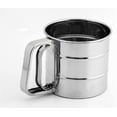 thumbnail image 1 of Semi-Automatic Stainless Steel Fine Mesh Flour Sifter, 1 of 6
