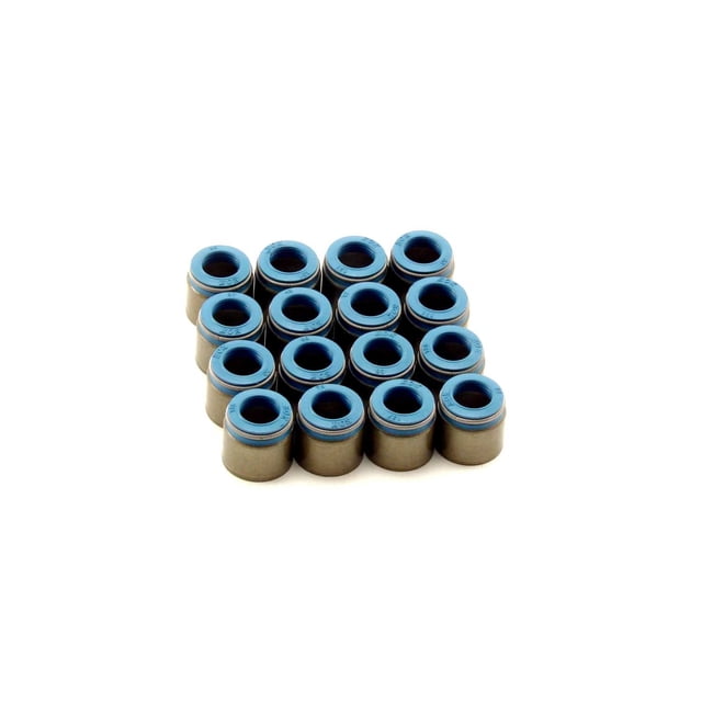 Comp Cams 517-16 Juego De 16 Sellos De Válvula Viton De Cuerpo Metálico Para Guía De .500"""" Tamaño De Guía 11/32"""" Vástago De Válvula"