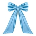 thumbnail image 1 of Cinta Satén Tada Giant Colgando Bowknot Party Pared () Azul, 1 of 9
