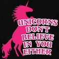 thumbnail image 2 of CafePress - Unicorns Don't Believe In Y Maternity Dark T Shirt - Maternity Dark T-Shirt, 2 of 3