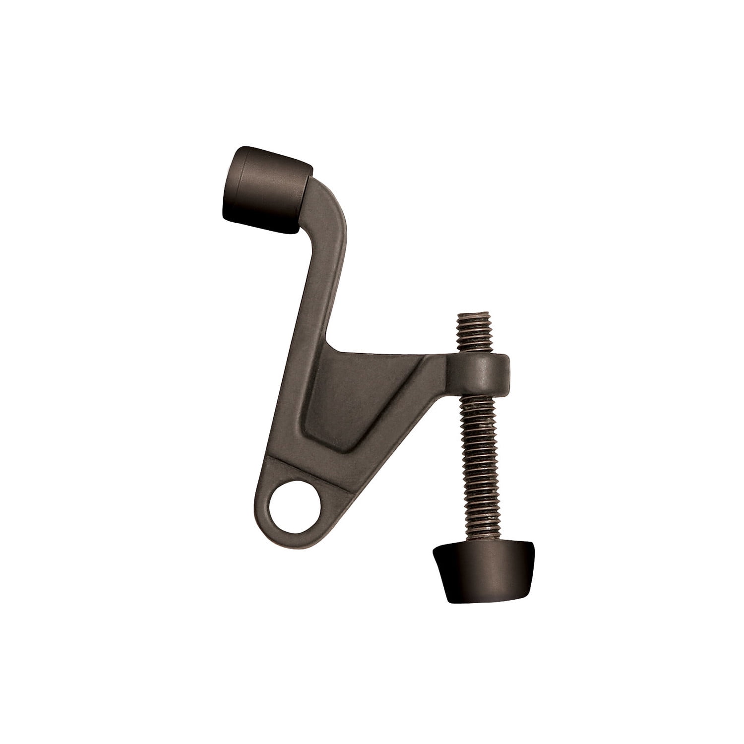 Design House 10-Pack Jumbo Hinge Pin Adjustable Door Stops with Rubber Tips, Oil Rubbed Bronze