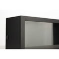 thumbnail image 6 of 6 Pack: Black Front Loading 28" x 5.8" LED Display Case with Glass Frame by Studio Decor, 6 of 7