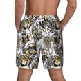 thumbnail image 4 of Balery Tulips Flowers Mens Swim Trunks Swim Shorts for Men Quick Dry Inseam Beach Shorts with Compression Liner Pocket-Large, 4 of 9