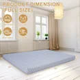 thumbnail image 3 of Lilypelle Daybed Mattress, Memory Foam Futon Mattress Full Size, Thick Futons Sofa Couch Bed 75" x 54" x 5" Size With Washable Cover, 3 of 8