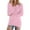 Pink, variant on Fuzzy Sweater, Women's Fashionable Long Sleeve Pullovers Loose Fuzzy Jumper Sweater Fall 2025 V Neck Oversized Cozy Sweaters Soft Sweaters for Women Pink L
