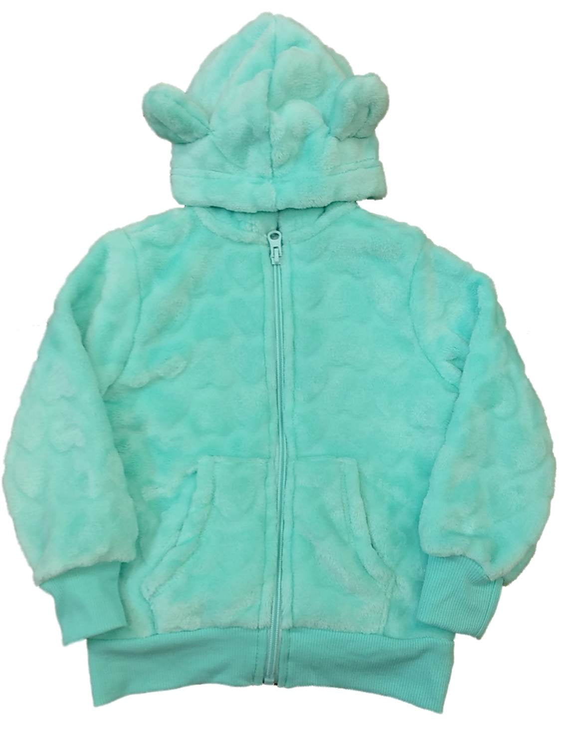 girls aqua hoodie