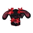 thumbnail image 1 of Ropa para muñecas de 15/17 cm, bonito mono con capucha para muñecas, disfraces educativos para muñecas, ropa para muñecas para niñas pequeñas, regalo Rojo, 1 of 7