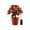 A, variant on Christmas Tree Light, LED Flower Pot Light String, Battery Powered Red Simulation Flower Pot Lamp, 35x15x15cm Decorative Tabletop Party Decoration