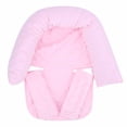 thumbnail image 2 of Almohada de soporte corporal para cabeza de bebé, cojín cómodo y grueso para cochecito infantil, cojín para asiento, almohada de soporte infantil rosa NestLight, 2 of 9