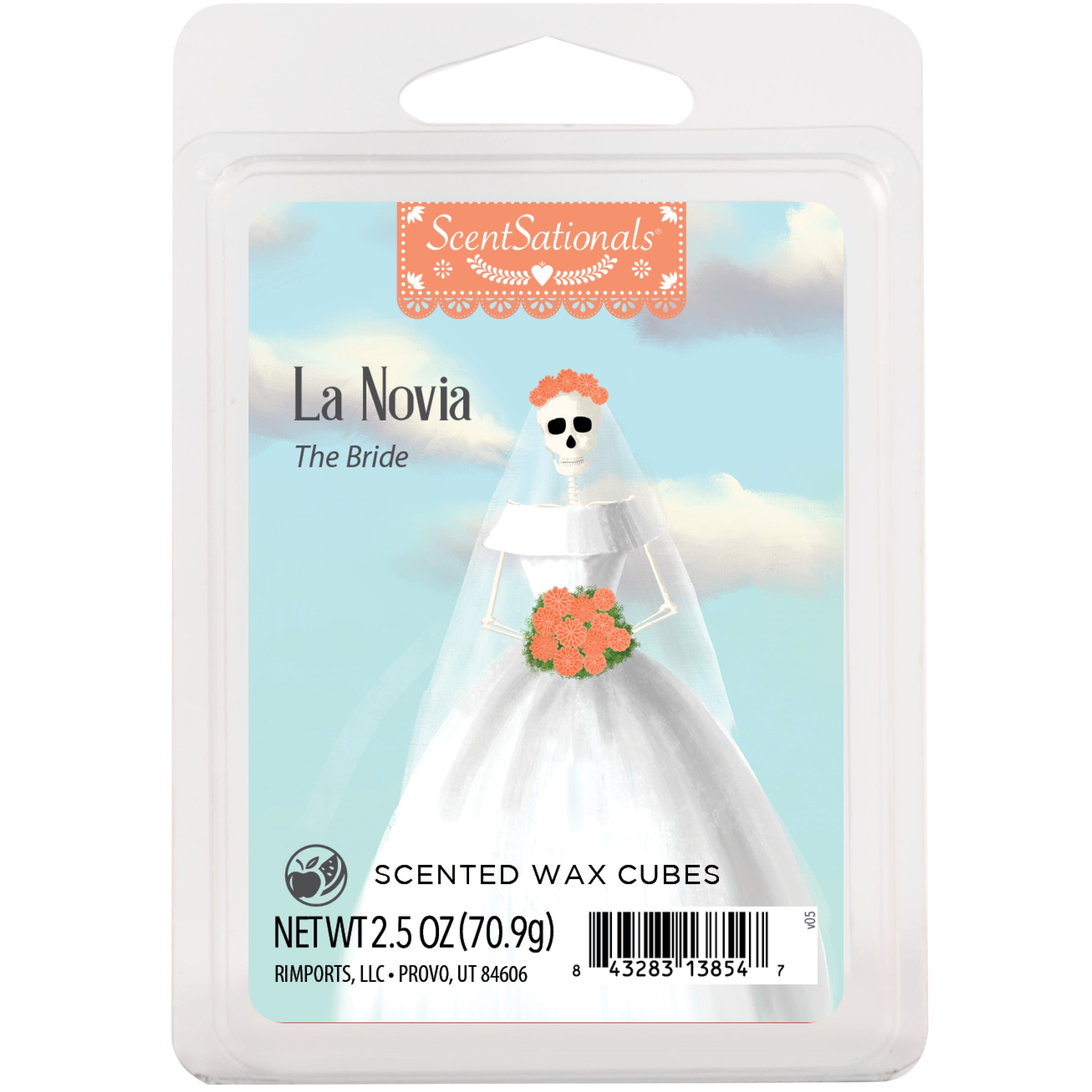 La Novia (The Bride) Scented Wax Melts, ScentSationals, 2.5 oz (1-Pack)