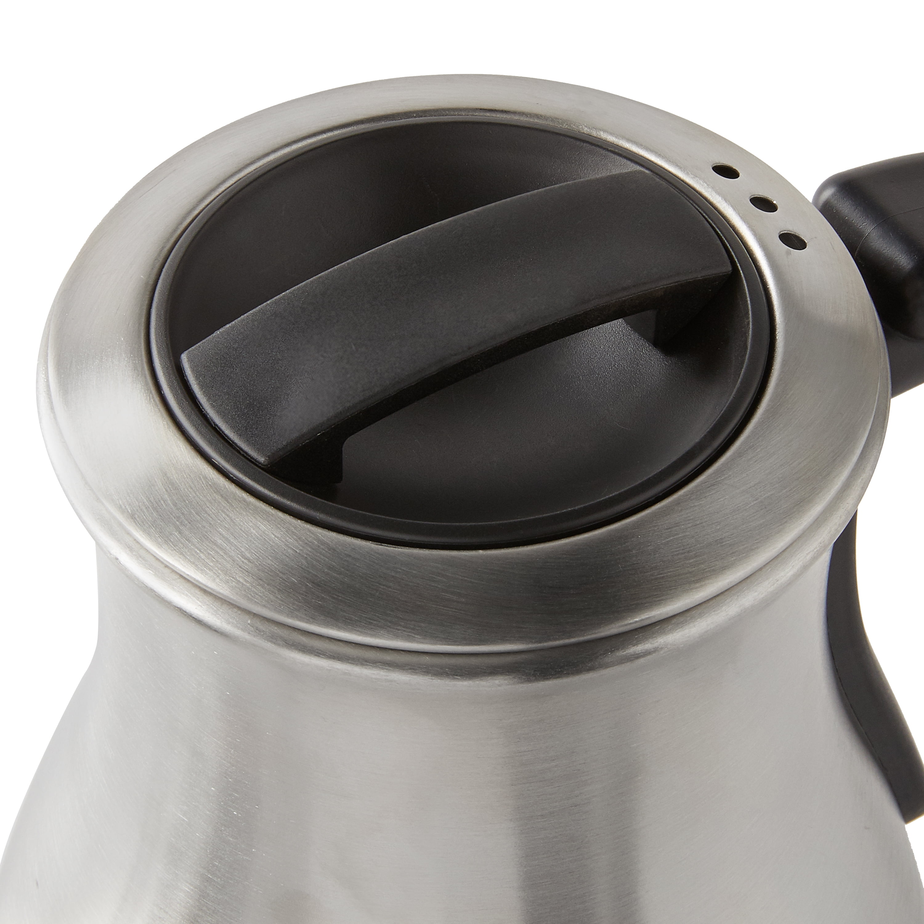 Chef's Choice 1 Quart Stainless Steel Cordless Electric Tea Kettle - Black