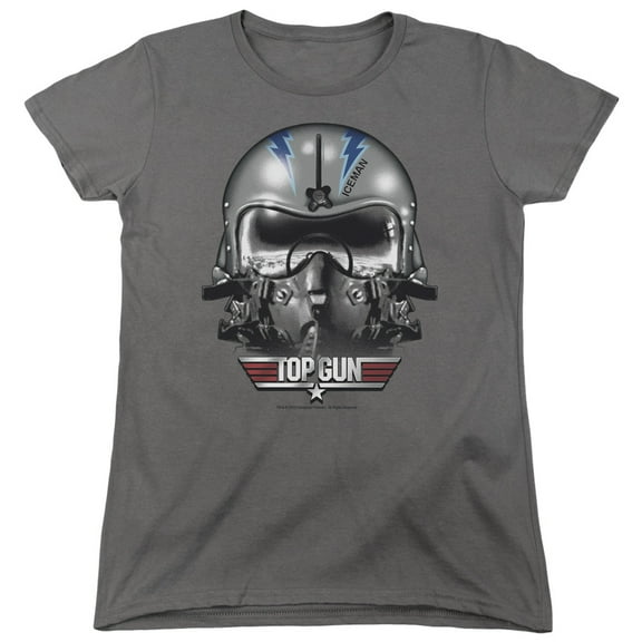 Top Gun - Iceman Helmet - Women's Short Sleeve Shirt - X-Large