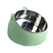 BToBackyard Pet Water Heated Bowl Thermal Bowls Tilt Design Hanging Adjustable Bird Chickens Cats Ducks Rabbit Removable Cat Basin