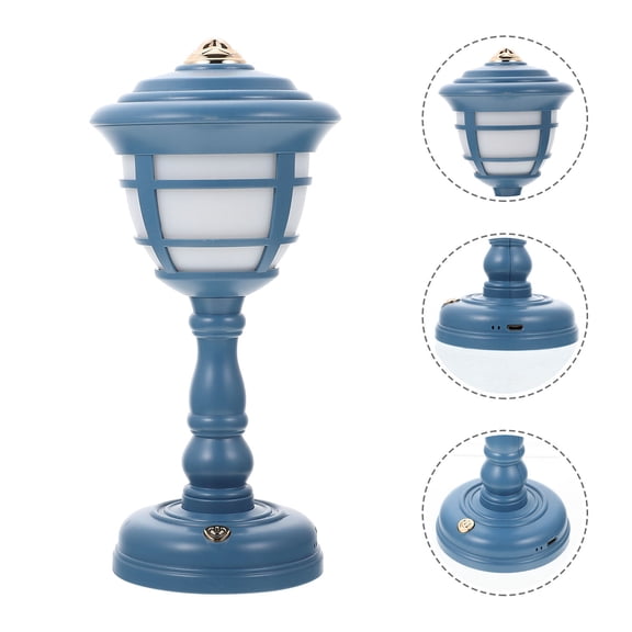 PAMINGONO 1 Set Decorative Table Lamps with USB Ports Purple Mini Design for Home Decor