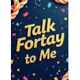 thumbnail image 4 of LUUFILx Talk Forty To Me Birthday Backdrop Celebration Banner Candy Decorations Photography Props Party Supplies Colorful Background, 4 of 8