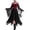 9# Deep Red, variant on Goth Dress for Women 2026 Retro Cocktail Batwing Halloween Evening Fashion Plus Size Renaissance Medieval Dresses Wine L