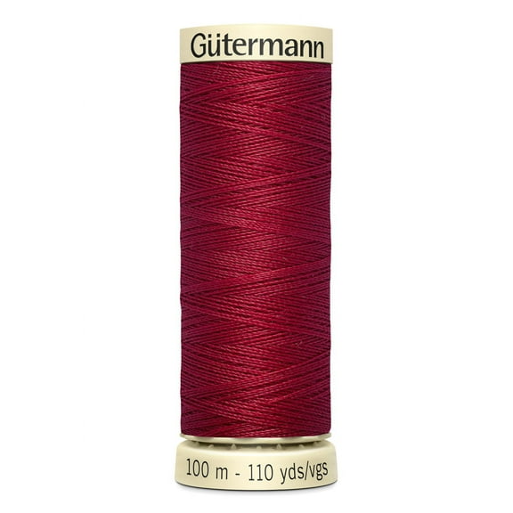 Gutermann 110 Yd Polyester Thread-Ruby Red