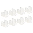 thumbnail image 1 of LED Neón Montaje Clips, Fijación Abrazaderas Soporte Ajuste 6mm Silicona LED Neón Flexible Tira Iluminación, Paquete de 40, 1 of 4