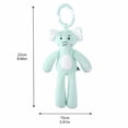 thumbnail image 4 of Kiddiway Baby Ultra-Soft Plush Wind Chime Car Toy - Cute Plushies & Plush Figurine, Baby Car Toys & Stroller Toys, Tactile Sensory Mobile, Soft Chime, Attaches to Car/Stroller/Crib,Red, 4 of 7