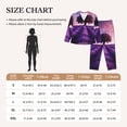 thumbnail image 4 of Fotbe Lavender Field Sunset Conjunto de Pijama de Manga Larga para Mujer con Estampado, Ropa de Dormir de 2 Piezas, Conjunto de Casa Suave y Cómodo con Bolsillos-X-Large, 4 of 7