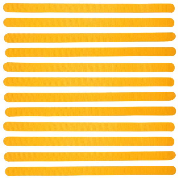 OULII 12Ud Pegatinas Antideslizantes Para Bañera Y Ducha Color Amarillo Con Material
